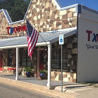 The local library, transformed into a home for Texas art