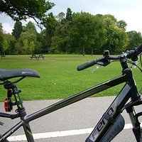 Cycling in Brueton Park
