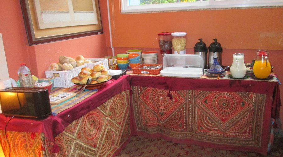 le buffet du petit-déjeuner