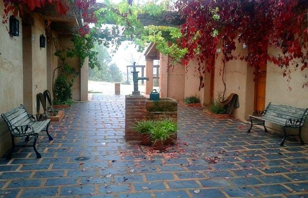 El patio central