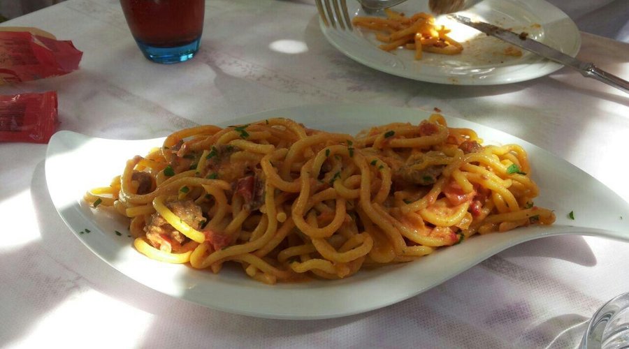 Bigoli alla contadina