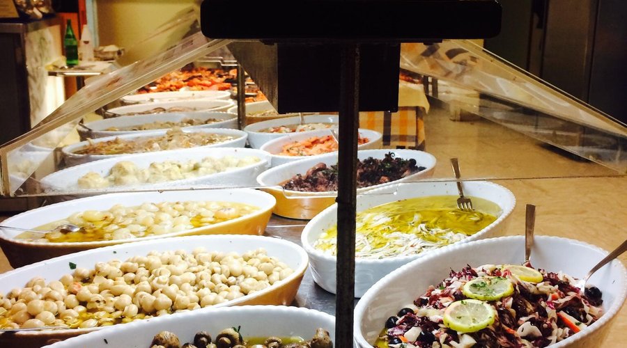 Banco REFRIGERATO degli antipasti