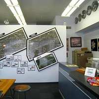 inside the Berwyn Route 66 Museum