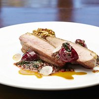 The Aylesbury duck breast is to diet for!
