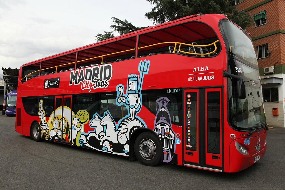 2023 A Madrid Open-Top Minibus City Tour provided by Experience