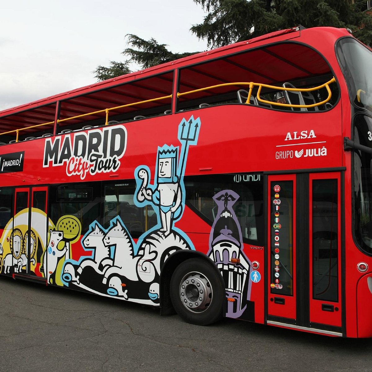 Bus turístico Hop On Hop Off Madrid City Tour