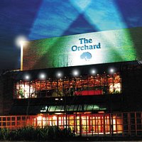Outside the theatre at night
