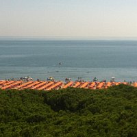 Bagno Andreucci 107 Pinarella visto dall'alto