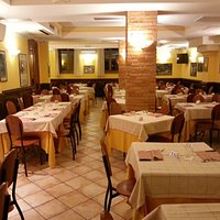 La sala ristorante interna