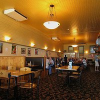 The dining room