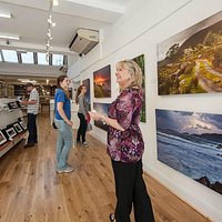 Inside the gallery