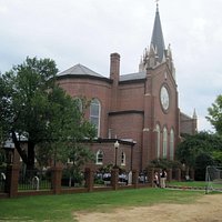 Rear view, St. Peter's Catholic Church, Columbia, SC, September 2014