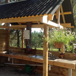 washing up facilities