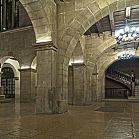 Patio del palacio de la Paeria