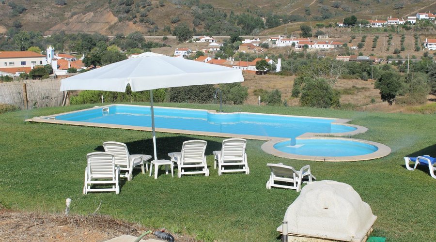 vista da piscina