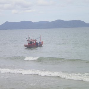 local fishing boat