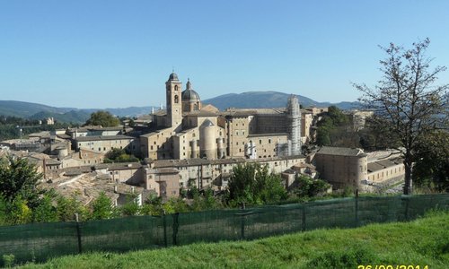 Panoramica Urbino storica