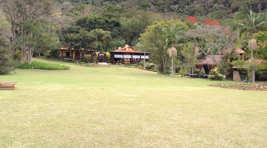 Vista da pousada