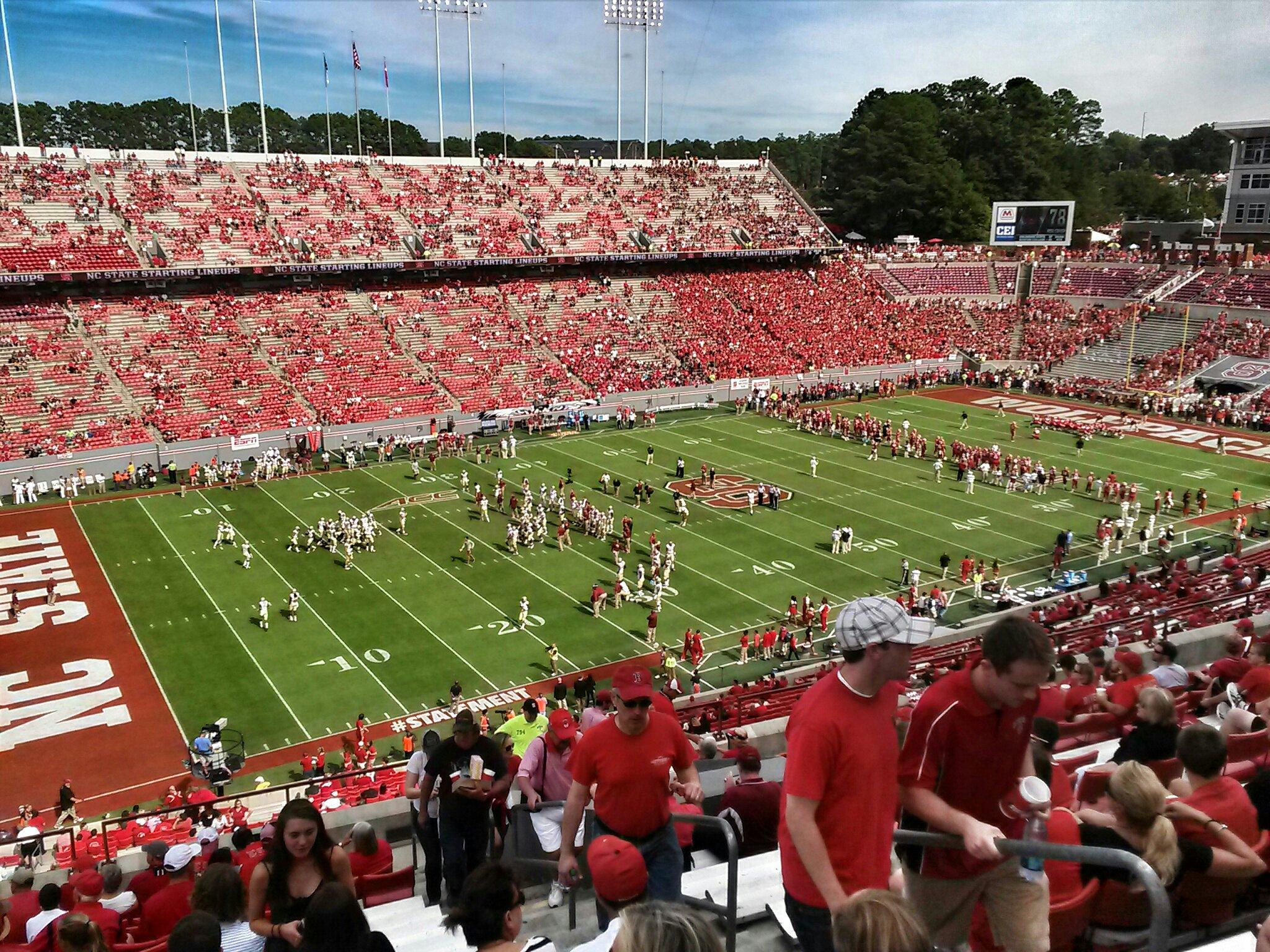 Carter Finley Stadium Parking Diagram