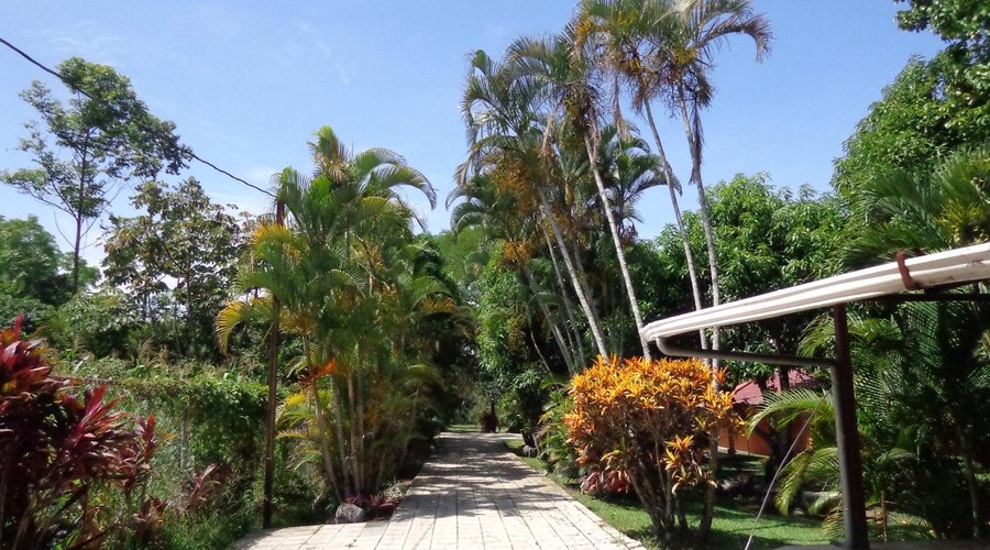 Entrance at Norma's Villas #costarica