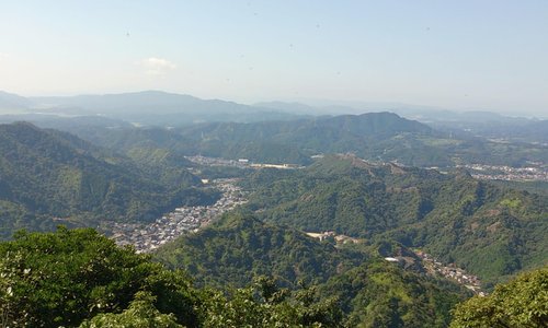頂上からの景色
