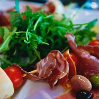 Une assiette du bar à Mozarella