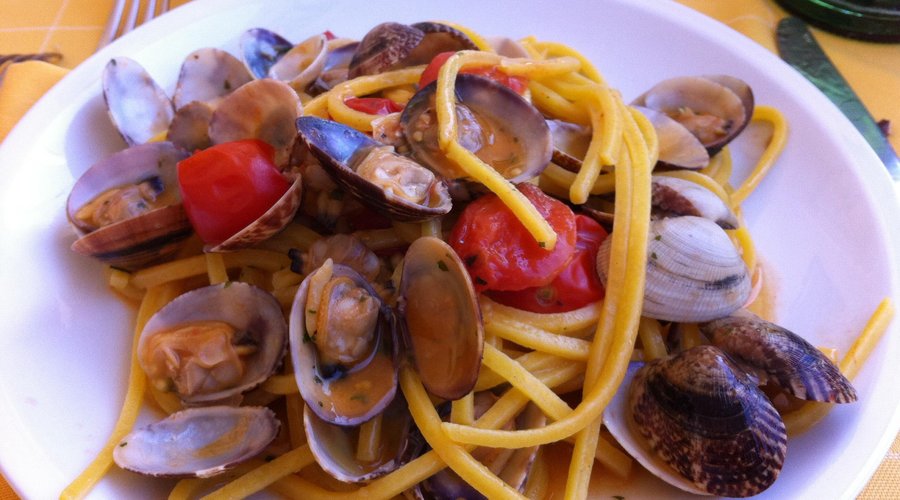 Tonnarelli con vongole