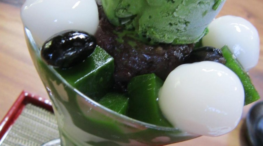 抹茶パフェ