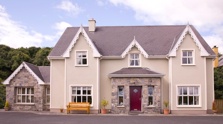 Front of house - new colour