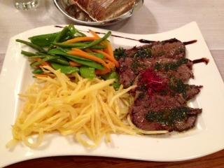 Boeuf à la plancha