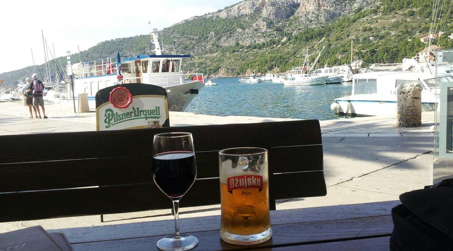 The perfect combo with wood oven pizza!