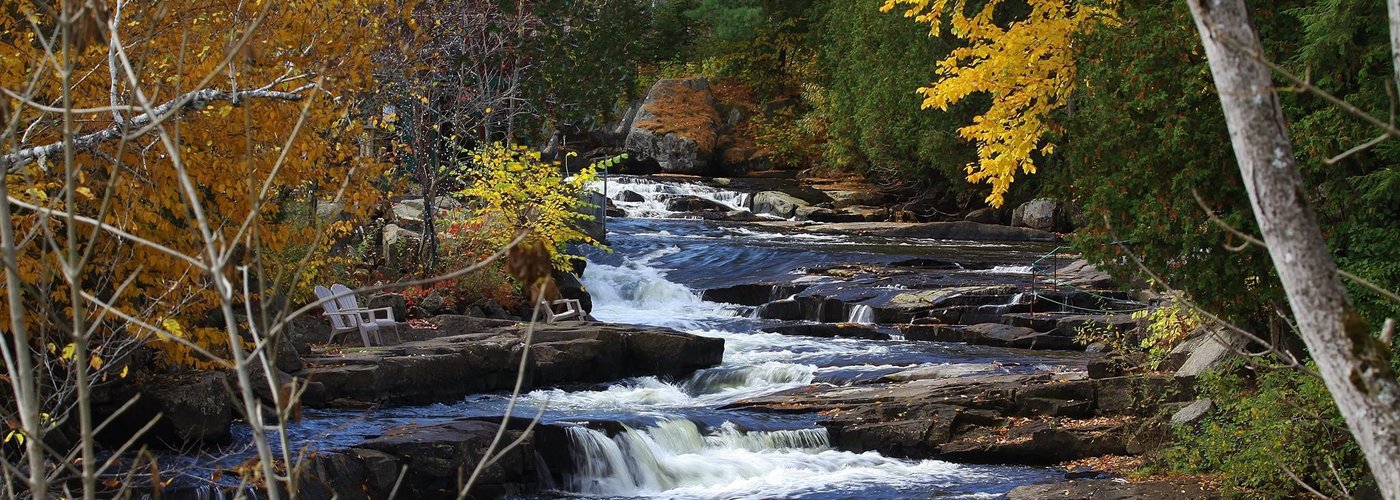 Fall colors looking on Rivière à Simon