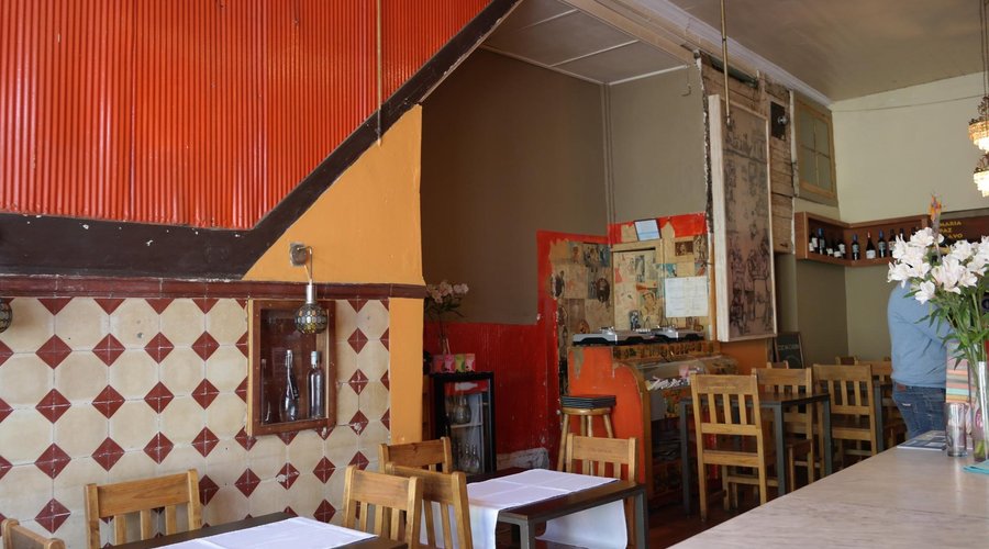 The restaurant inside