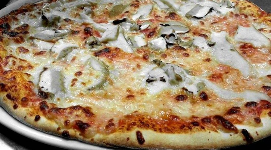 pizza funghi porcini