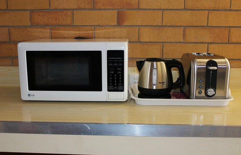 Microwave, Kettle & Toaster in every room
