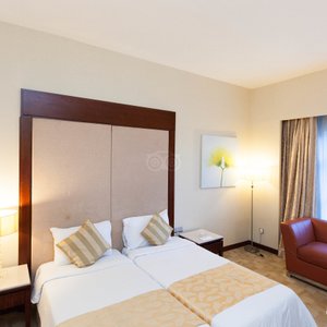The Deluxe Room at the Silka Maytower Hotel & Serviced Residences