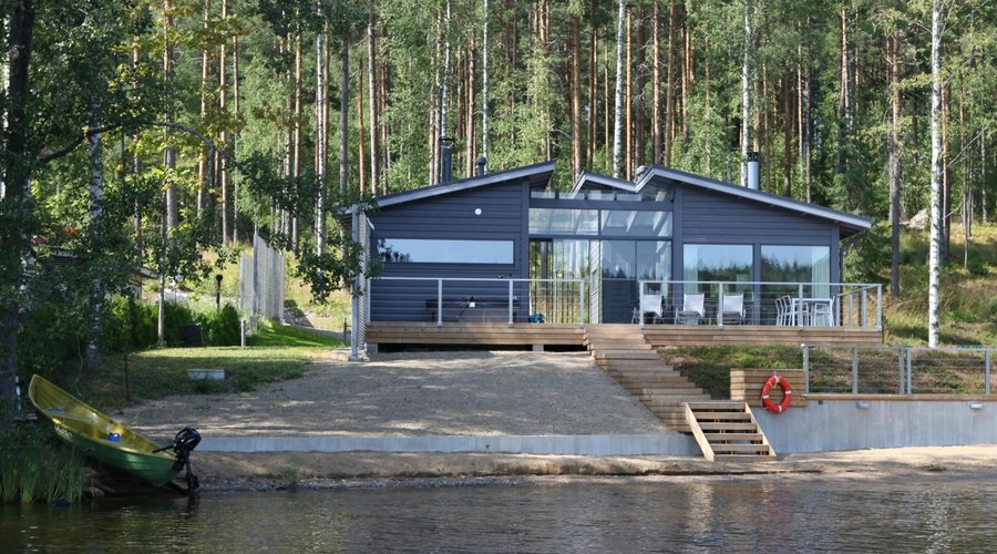 Villa Sauna - View from the lake
