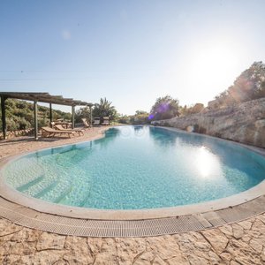 The Irminio Pool at the Relais Parco Cavalonga