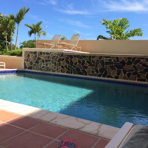 Pool area