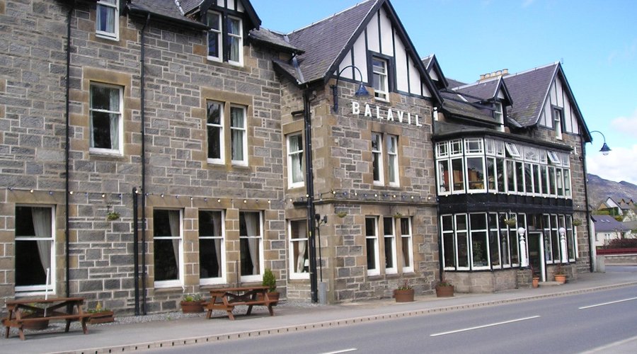 Front view of Hotel