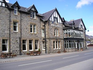 Balavil Hotel in Newtonmore, image may contain: Hotel, Plant, City, Neighborhood