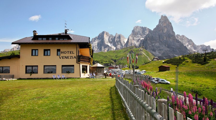 Hotel Venezia in the summer
