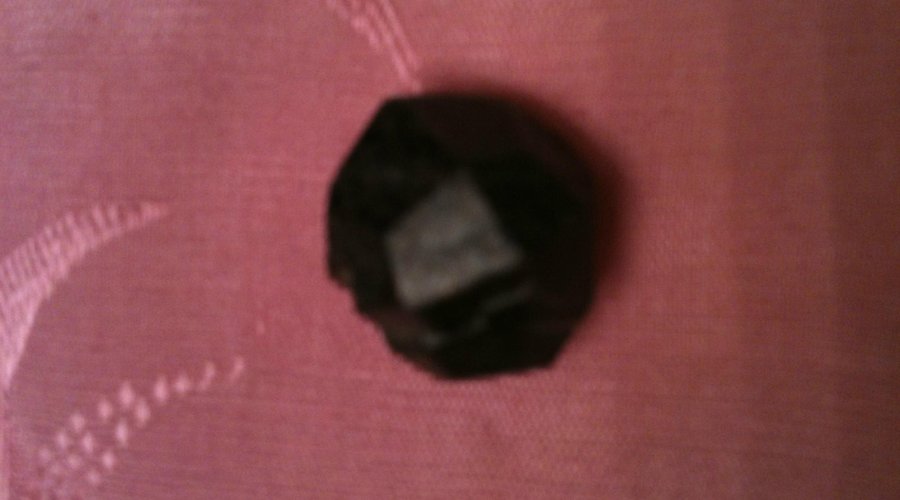 A picture of the Garnet I found at the Mt. Apatite Mines.