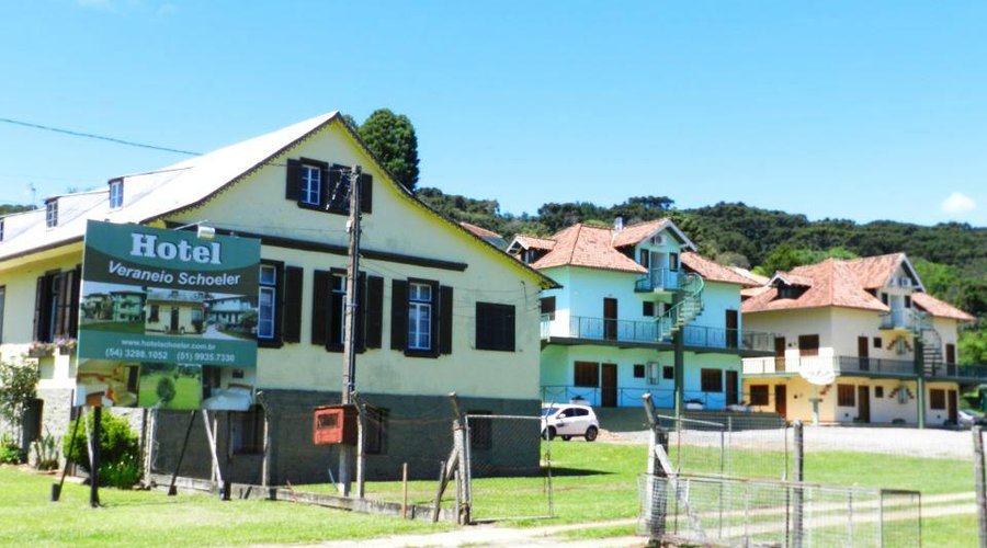 a vista dos apartamentos