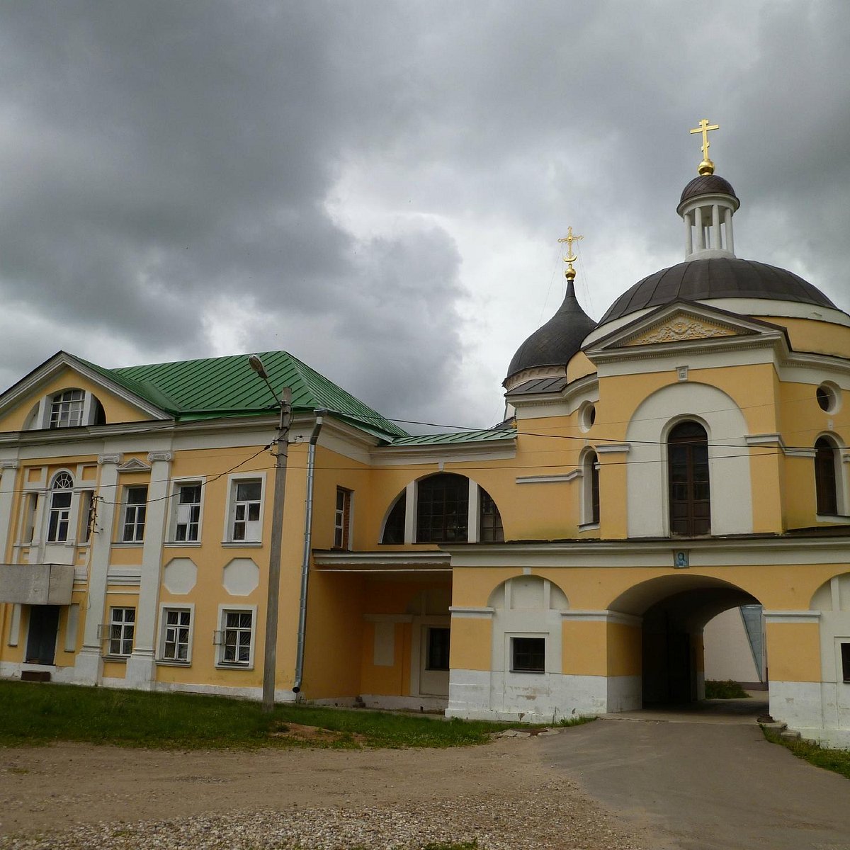 Тверь зима Христорождественский женский монастырь