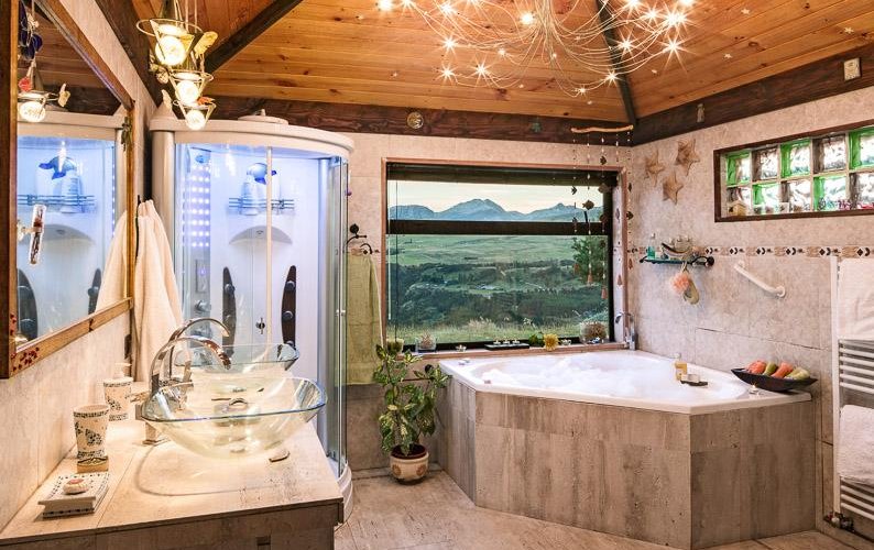 Luxurious bathrooms