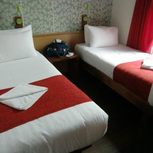 Bedroom was cozy, comfortable and clean. We slept well.