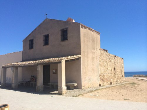 Italy, island Sardinia, Orosei, church Sas Animas, Europe, Mediterranean  island, destination, place of interest, faith, religion, Christianity,  church, sacred construction, architecture, cars, park, outside, deserted  Stock Photo - Alamy