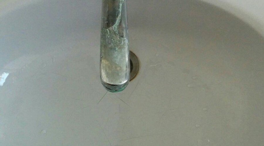 The bathroom tap