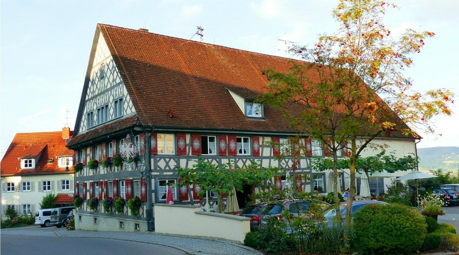 Landgasthof Adler in Lippertsreute, Außenansicht